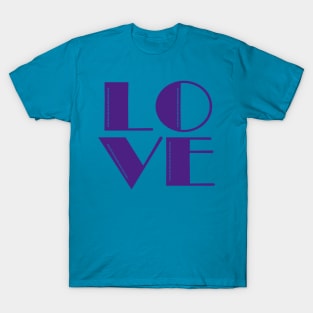 Love with Hearts T-Shirt